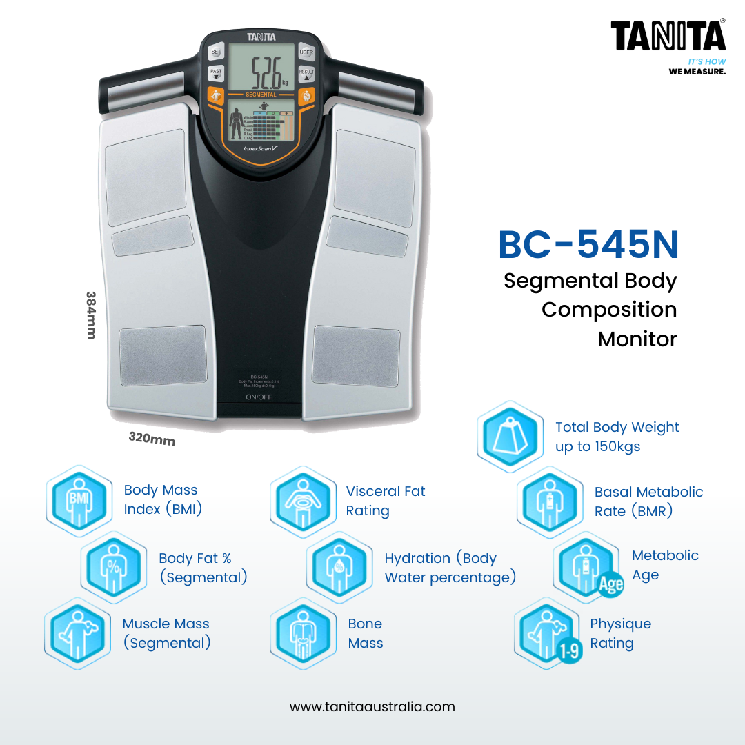 Tanita BC-545N Segmental Body Composition Monitor