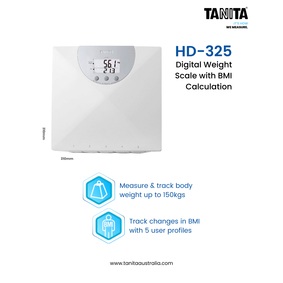 Tanita HD-325 Digital Weight Scale with BMI Calculation