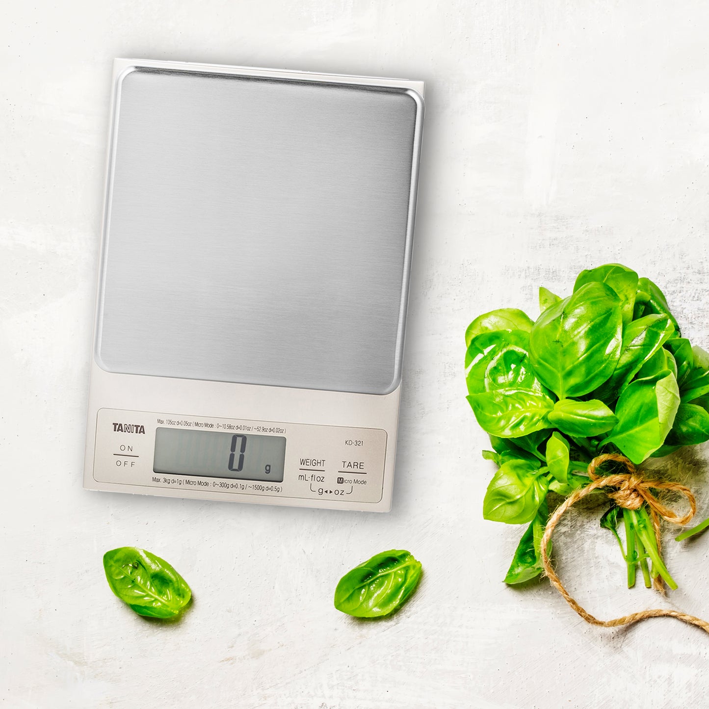 Tanita KD-321 High Precision Digital Scale with Liquid Measurement Mode