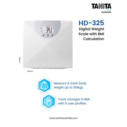 Tanita HD-325 Digital Weight Scale with BMI Calculation